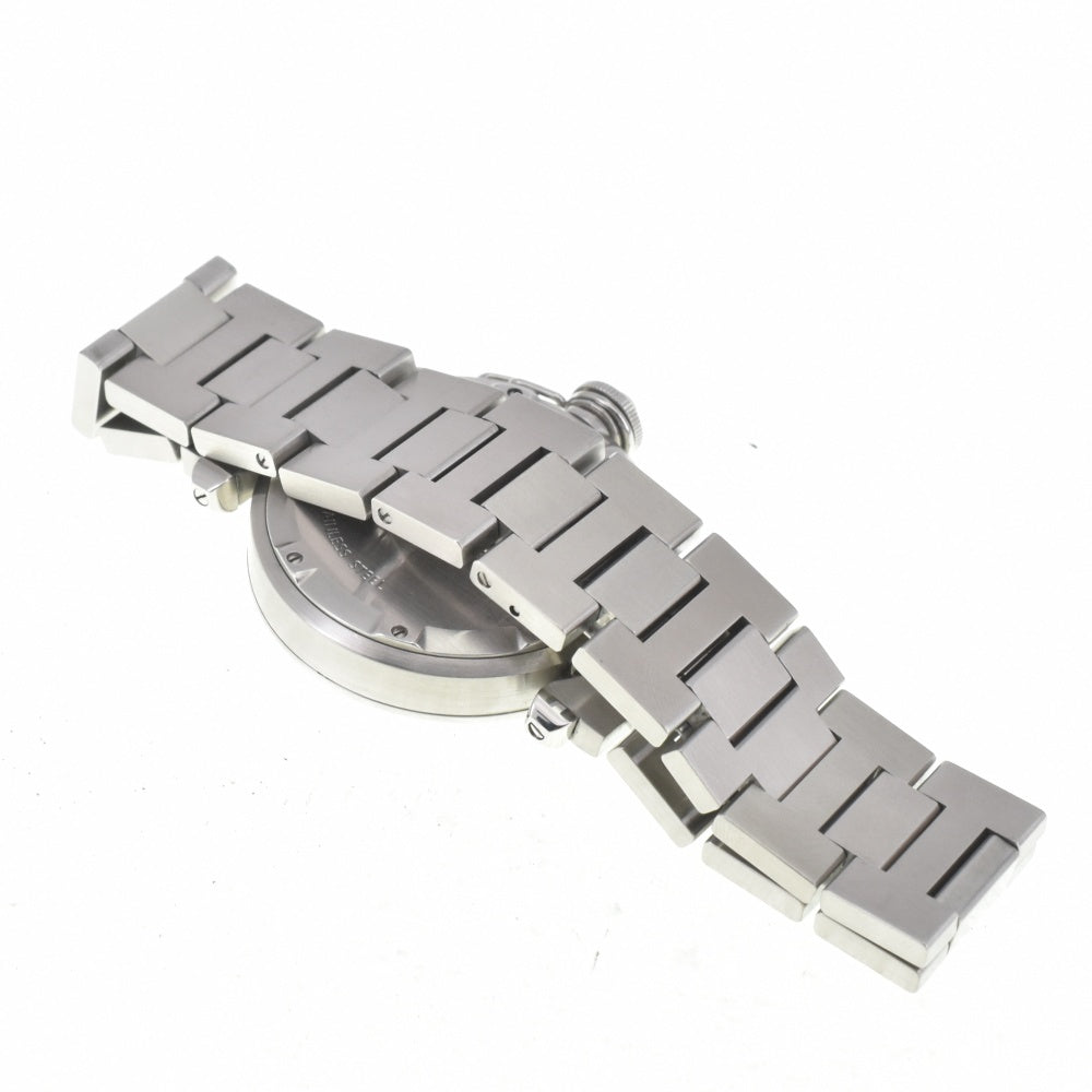 with paper CARTIER Pasha C Big Date W31055M7 white Dial Automatic Boy's
 Watch J#142668