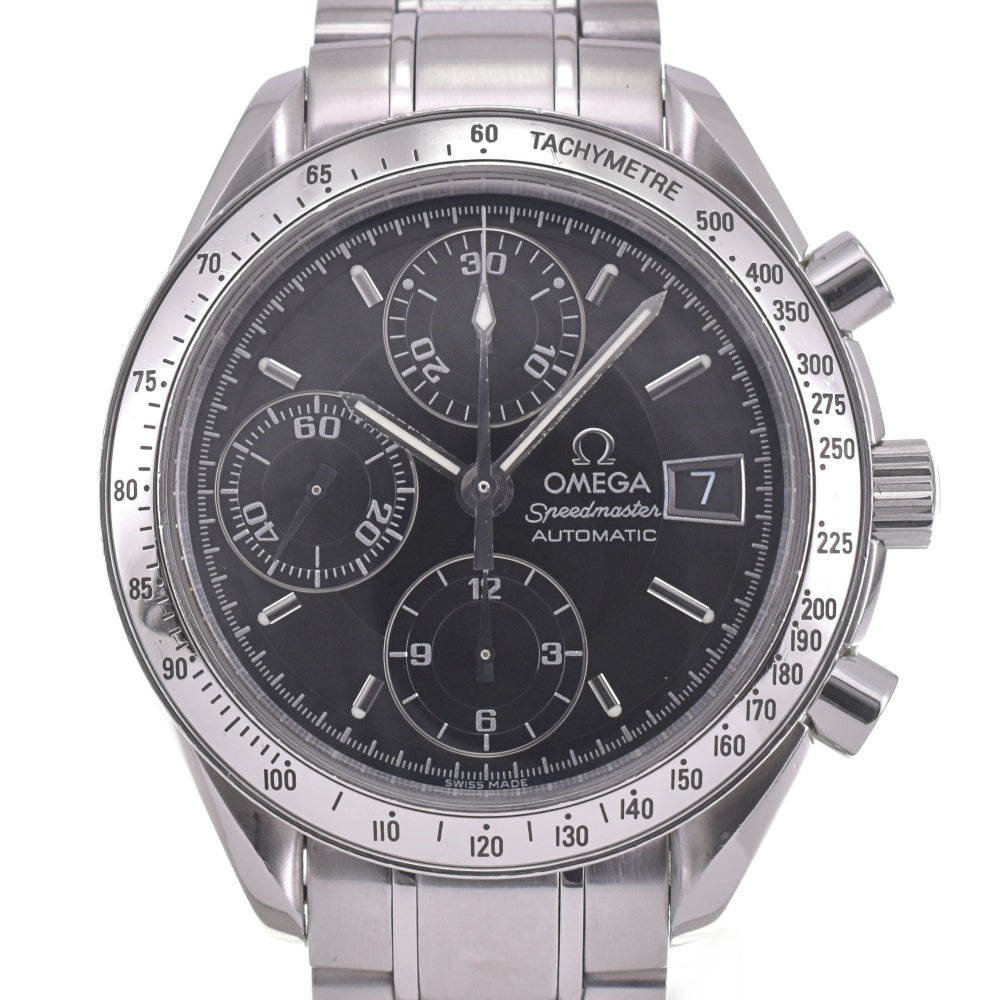 with paper OMEGA Speedmaster 3513.50 Chronograph Date black Dial Automatic Men's
 Watch K#142677