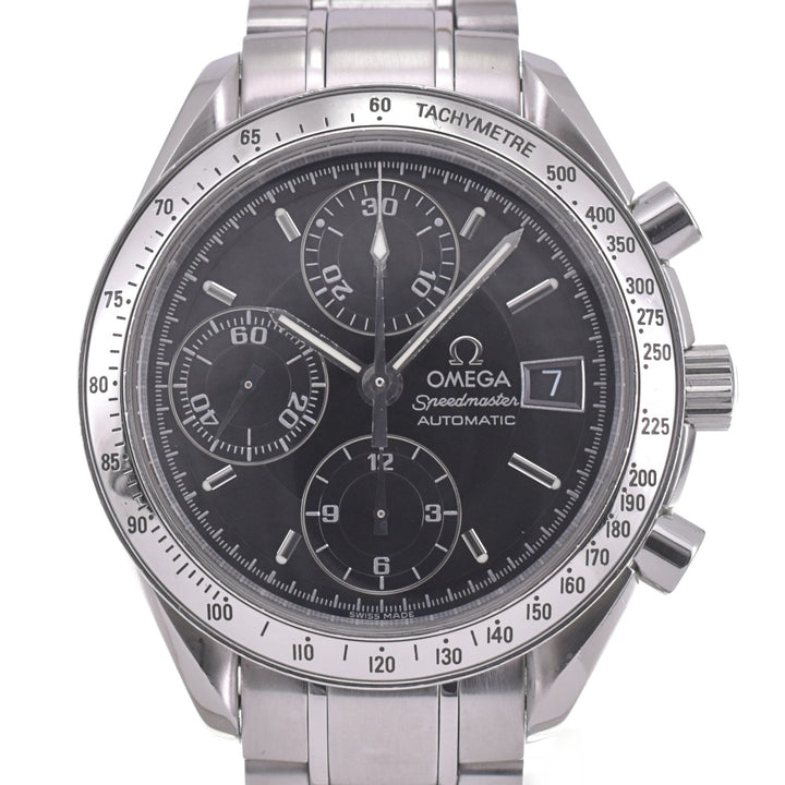 with paper OMEGA Speedmaster 3513.50 Chronograph Date black Dial Automatic Men's
 Watch K#142677