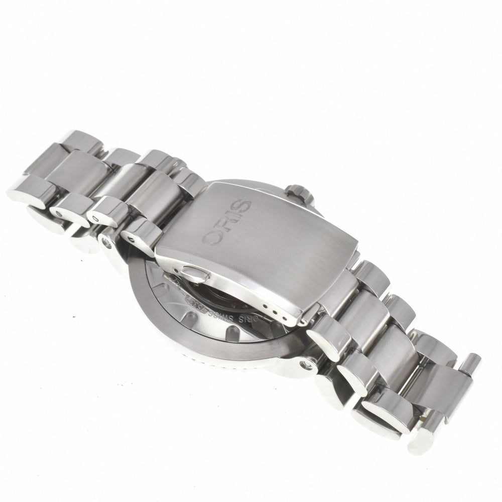 with paper ORIS Divers Date 01 733 7533 8454-07 8 24 01PEB black Dial Automatic Men's
 Watch J#142686