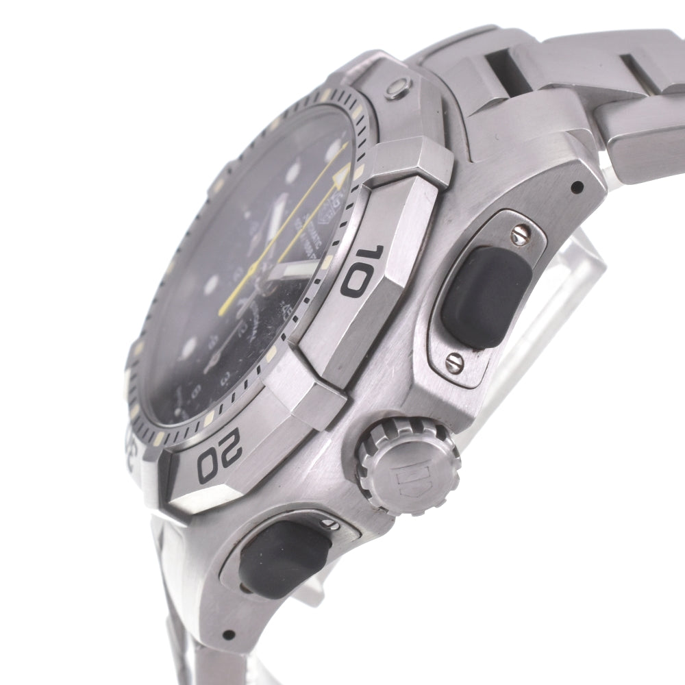 TAG HEUER Aquagraph CN211A Chronograph black Dial Automatic Men's
 Watch K#142688