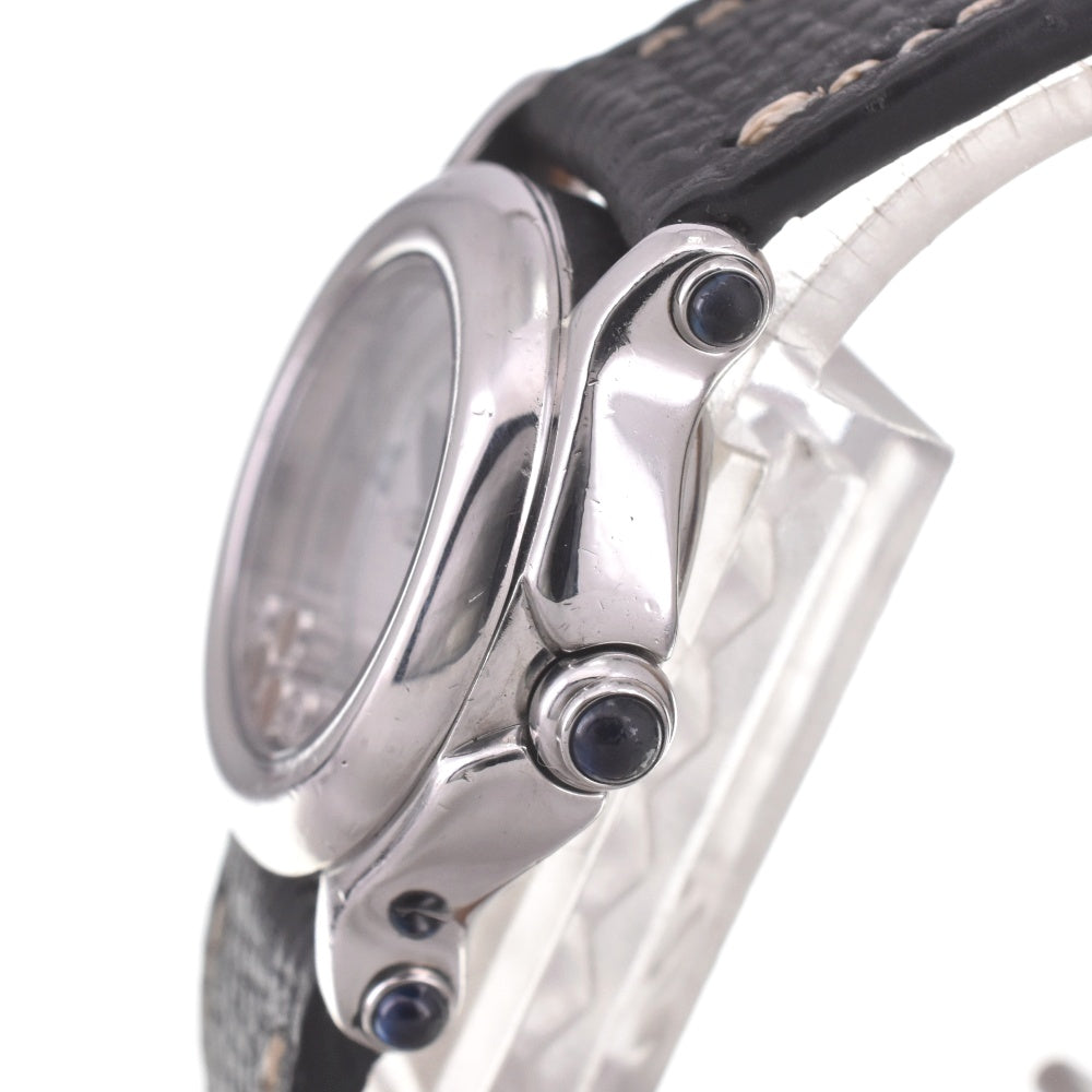 with paper Chopard Happy sports 27/8245-23 2P Diamond 3P Yellow Sapphire White shell Dial Quartz Ladies
 Watch J#142690