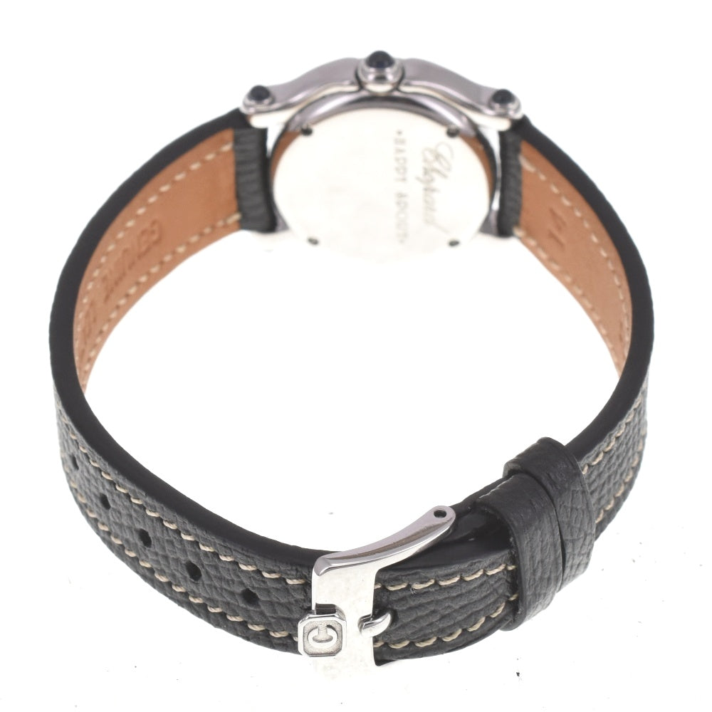 with paper Chopard Happy sports 27/8245-23 2P Diamond 3P Yellow Sapphire White shell Dial Quartz Ladies
 Watch J#142690