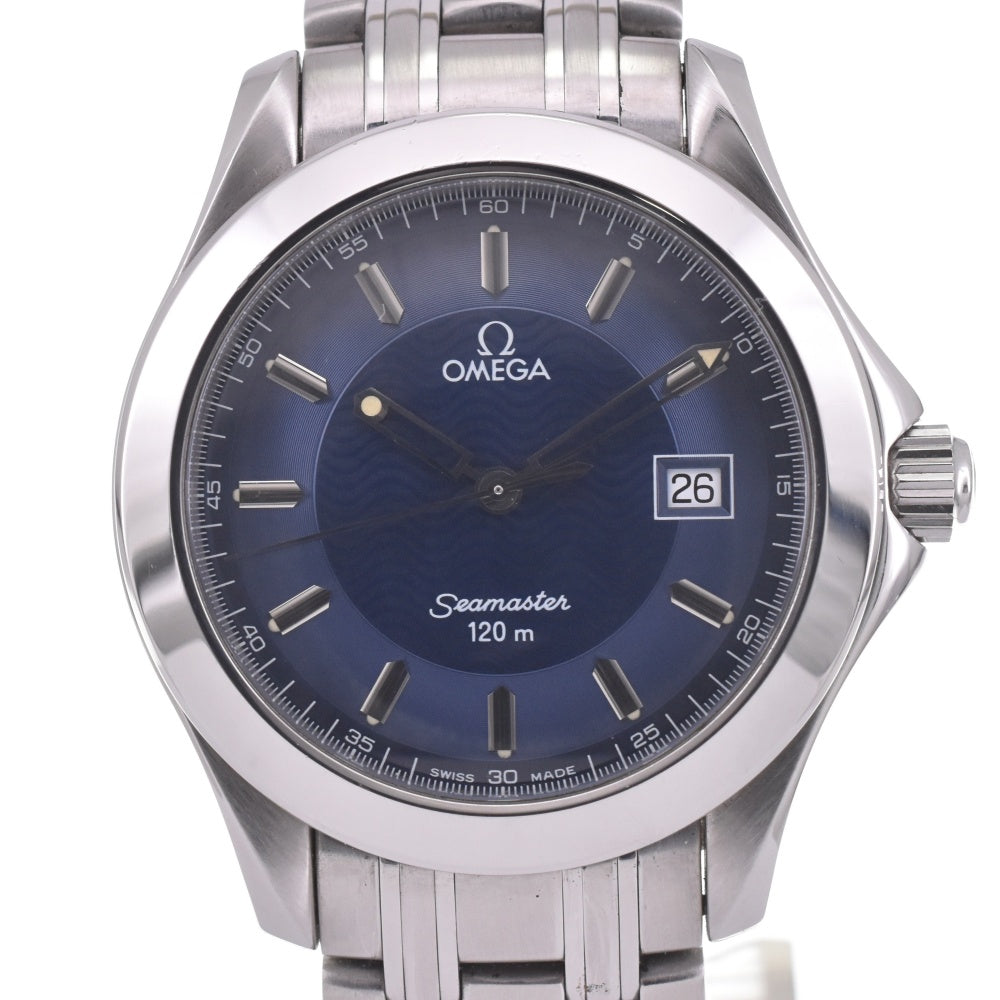 OMEGA Seamaster 120M 2511.81 Date blue Dial Quartz Men's
 Watch K#142691