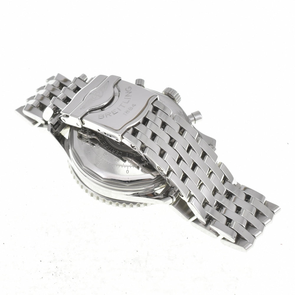 BREITLING Navi timer A13324 Chronograph Date Silver / Black Dial Automatic Men's
 Watch J#142695
