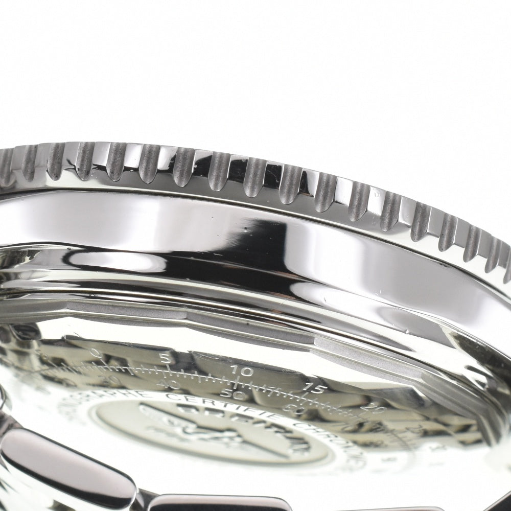 BREITLING Navi timer A13324 Chronograph Date Silver / Black Dial Automatic Men's
 Watch J#142695