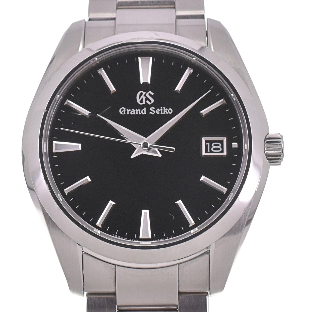 with paper SEIKO Grand Seiko SBGV223/9F82-0AF0 Date black Dial Quartz Men's
 Watch I#142697
