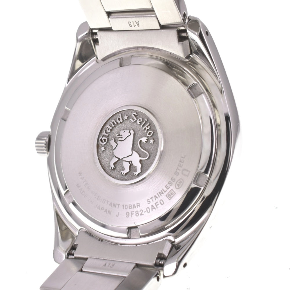 with paper SEIKO Grand Seiko SBGV223/9F82-0AF0 Date black Dial Quartz Men's
 Watch I#142697