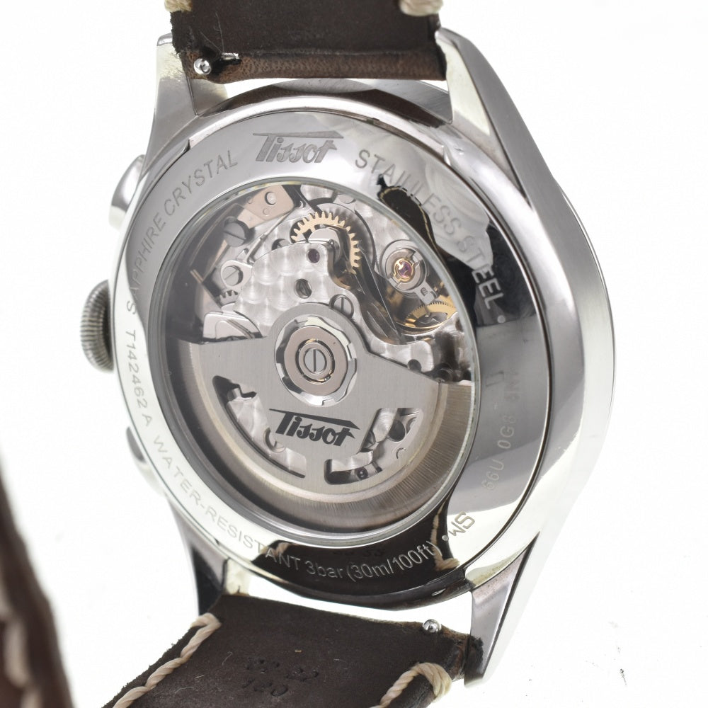 TISSOT Telemeter 1938 T142.462.16.052.00 Chronograph black Dial Automatic Men's
 Watch J#142699