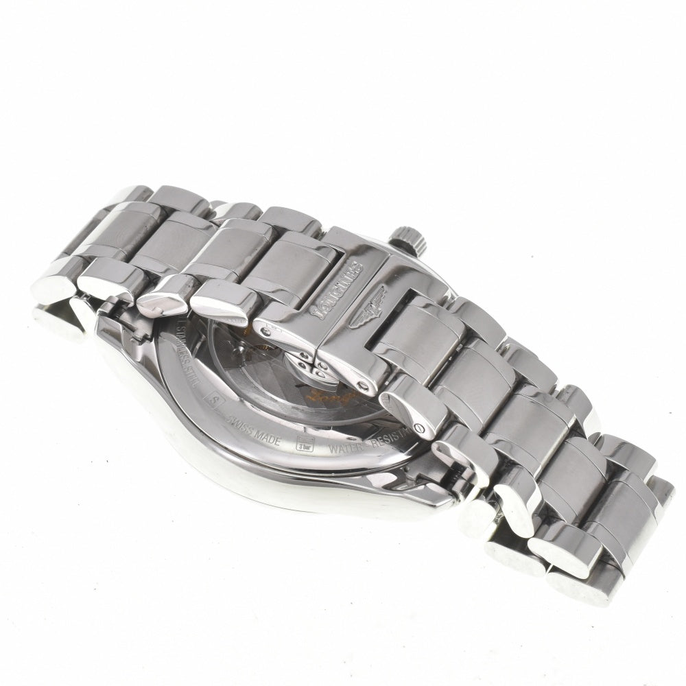 LONGINES Master collection L2.919.4.78.6 Moon phase date Silver Dial Automatic Men's
 Watch J#142700