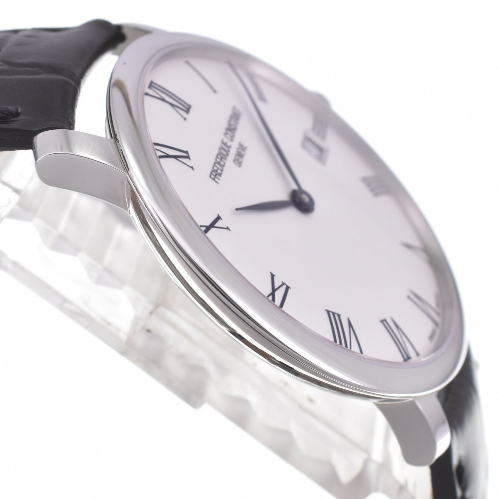 with paper FREDERIQUE CONSTANT Slim line FC-306MR4S6 Date Silver Dial Automatic Men's
 Watch J#142703