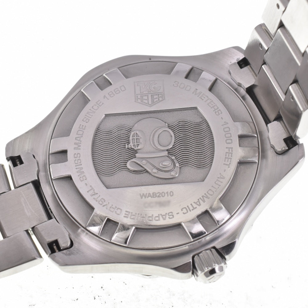 with paper TAG HEUER Aqua racer WAB2010 Date black Dial Automatic Men's
 Watch K#142704