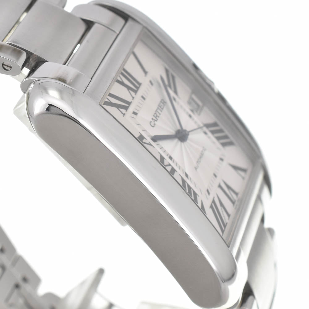 CARTIER Tank Anglaise XL W5310008 Date Silver Dial Automatic Men's
 Watch J#142708