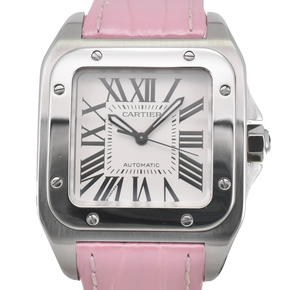 CARTIER Santos 100 MM W20126X8 Silver Dial Automatic Unisex
 Watch J#142709