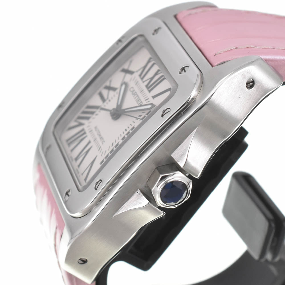 CARTIER Santos 100 MM W20126X8 Silver Dial Automatic Unisex
 Watch J#142709