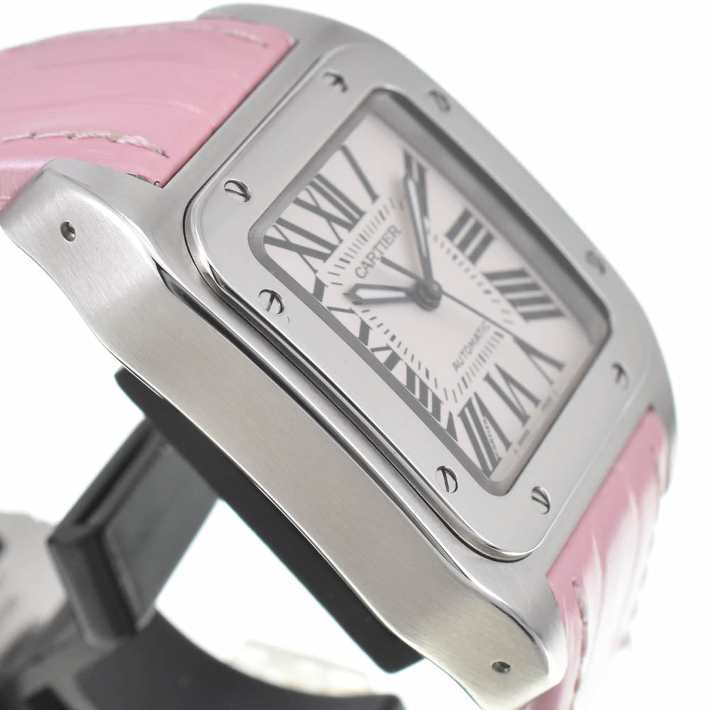 CARTIER Santos 100 MM W20126X8 Silver Dial Automatic Unisex
 Watch J#142709