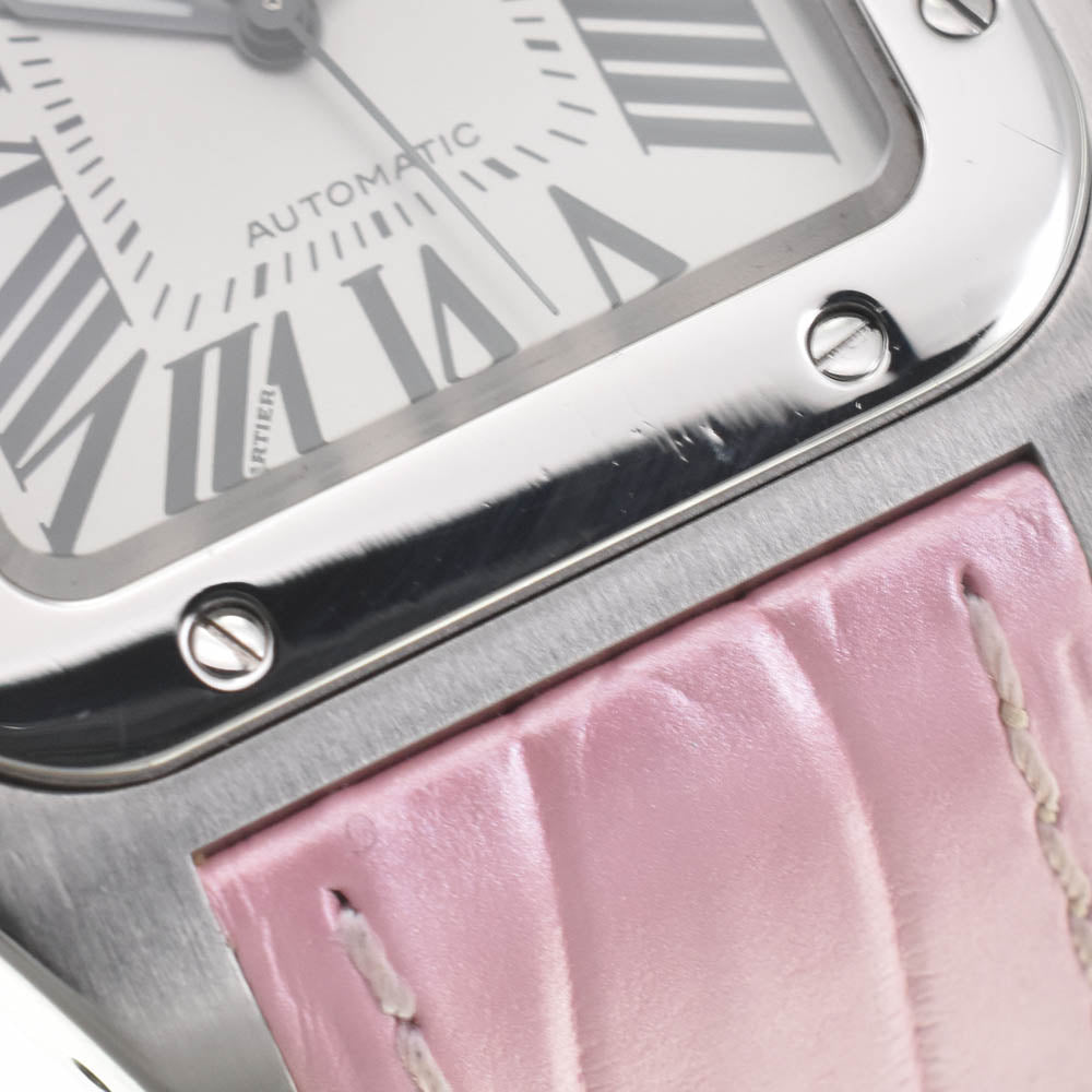 CARTIER Santos 100 MM W20126X8 Silver Dial Automatic Unisex
 Watch J#142709