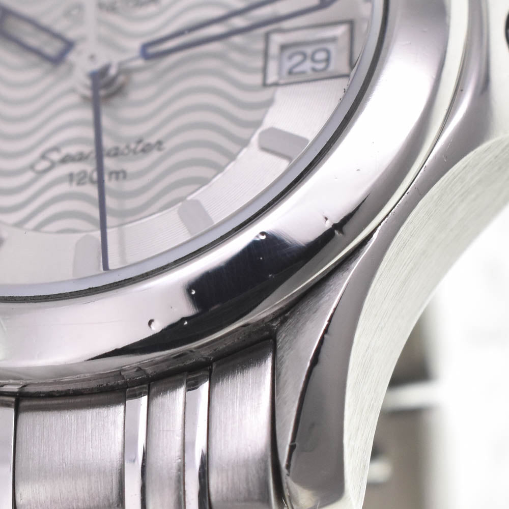 OMEGA Seamaster 120M 2581.31 Date Silver Dial Quartz Ladies
 Watch K#142714