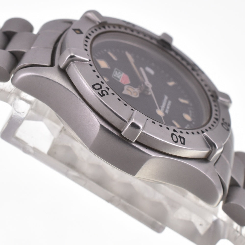 with paper TAG HEUER Professional 200 m WE1410-R Date black Dial Quartz Ladies
 Watch I#142715