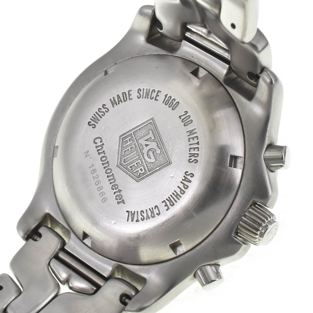 with paper TAG HEUER Link CT5110 Chronograph Date blue Dial Automatic Men's
 Watch J#142722