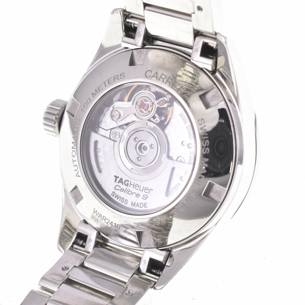 TAG HEUER Carrera Date WAR2410 Caliber 9 black Dial Automatic Ladies
 Watch J#142723