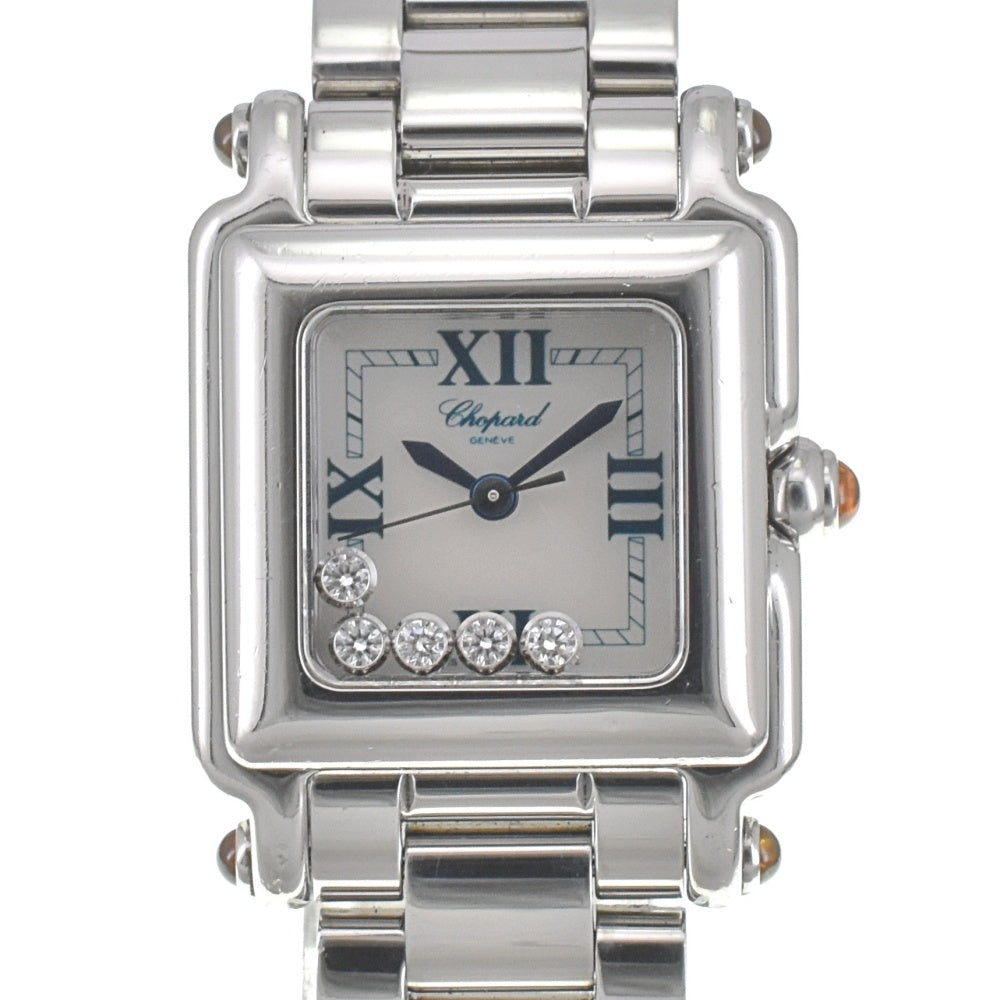 Chopard Happy sports 27/8893-30 5P Diamond White shell Dial Quartz Ladies
 Watch J#142727