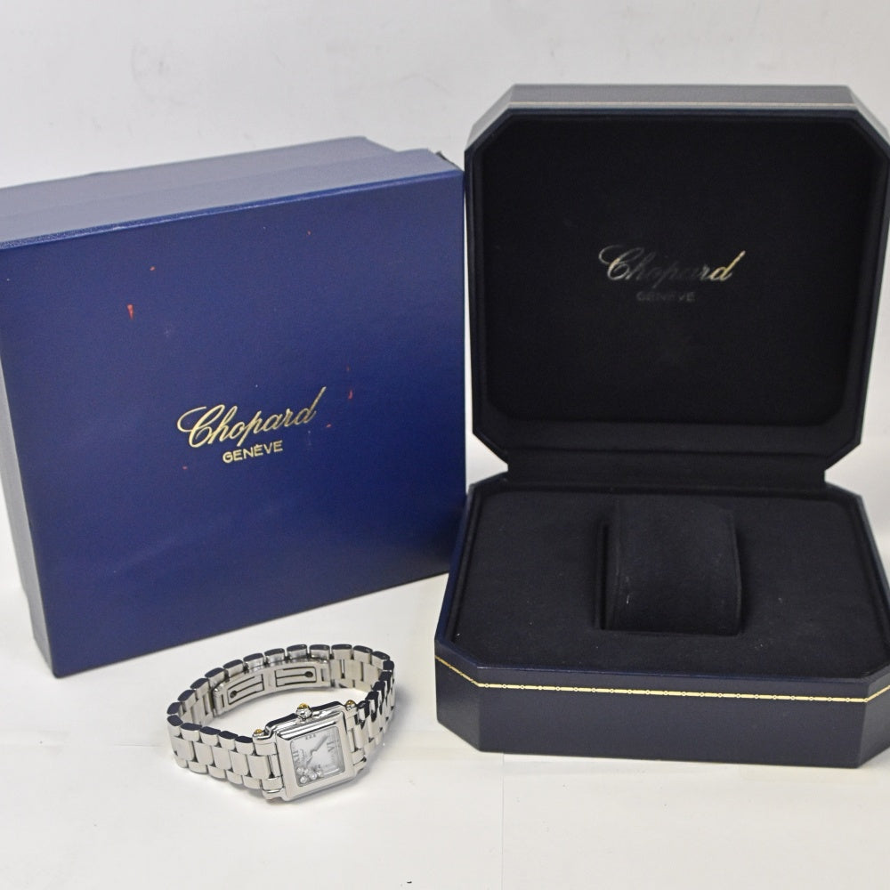 Chopard Happy sports 27/8893-30 5P Diamond White shell Dial Quartz Ladies
 Watch J#142727