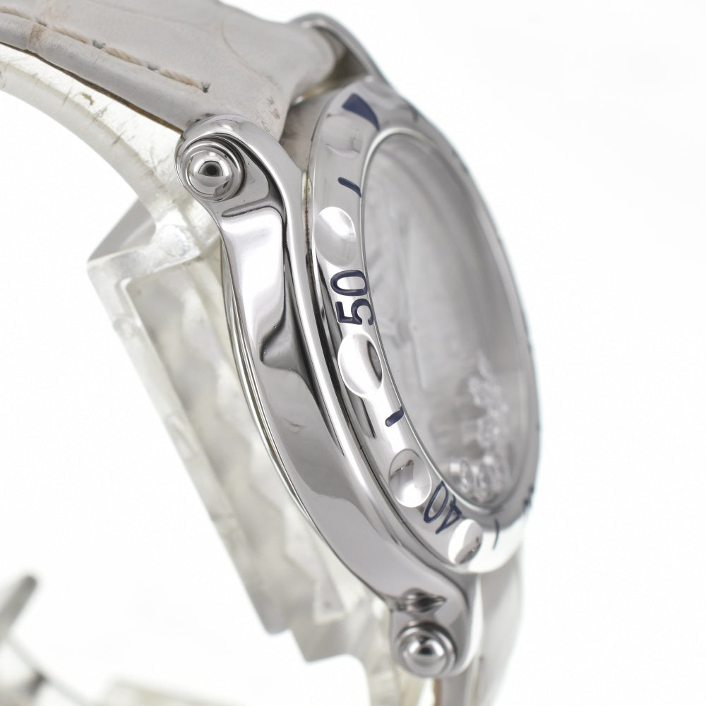 Chopard Happy sport snowflake diamond 27/8949 white Dial Quartz Ladies
 Watch J#142729