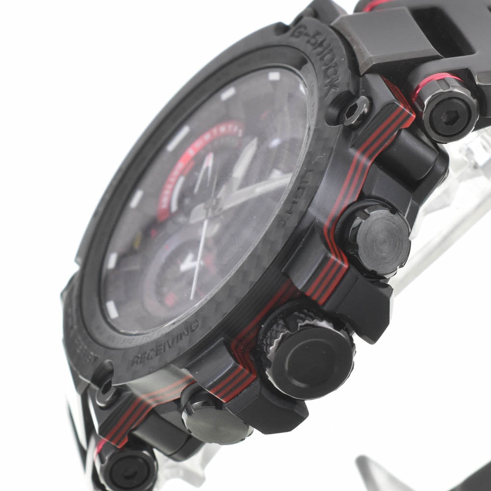 with paper CASIO G-SHOCK MT-G MTG-B1000XBD-1AJF black Dial Radio Sync Solar Men's
 Watch J#142732