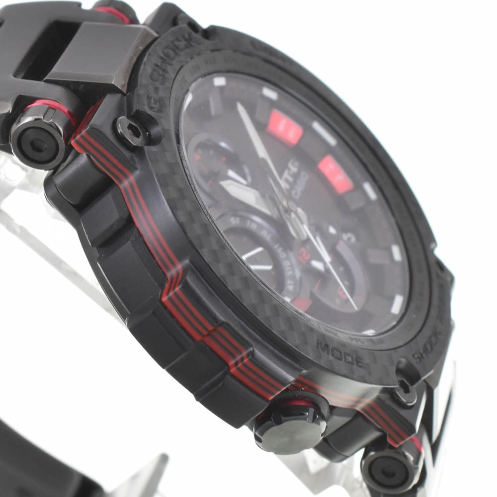 with paper CASIO G-SHOCK MT-G MTG-B1000XBD-1AJF black Dial Radio Sync Solar Men's
 Watch J#142732