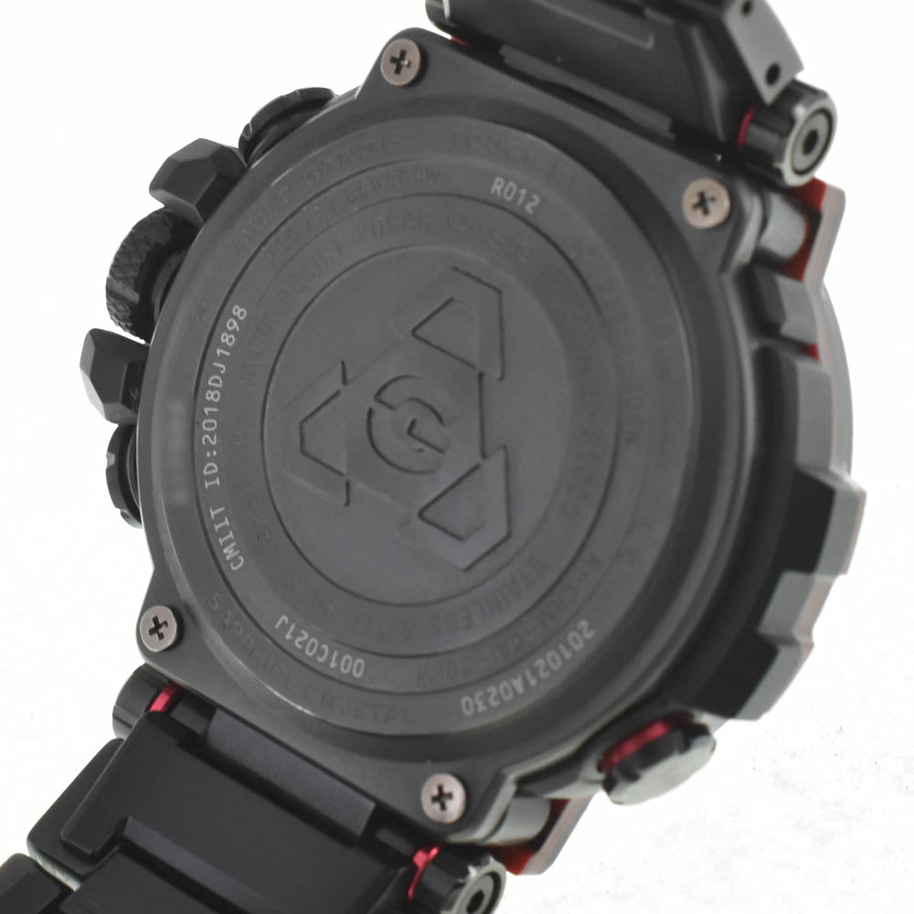 with paper CASIO G-SHOCK MT-G MTG-B1000XBD-1AJF black Dial Radio Sync Solar Men's
 Watch J#142732