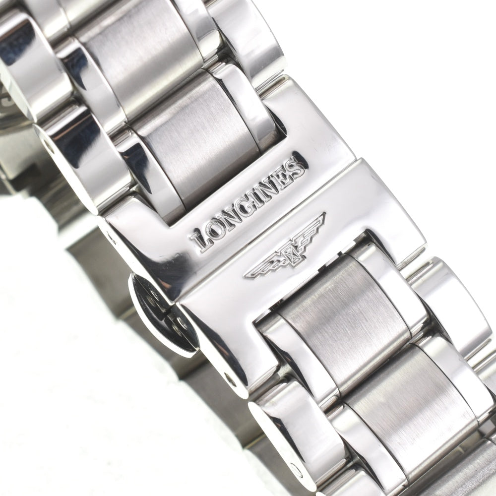 with paper LONGINES Master collection L2.909.4.78.6 Moon phase date Silver Dial Automatic Men's
 Watch J#142733