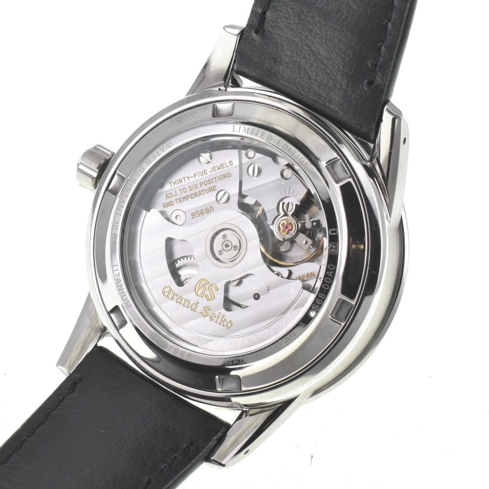 SEIKO Grand Seiko 9S68-00A0/SBGR305 First generation GS modern design limited edition Silver Dial Automatic Men's
 Watch J#142743