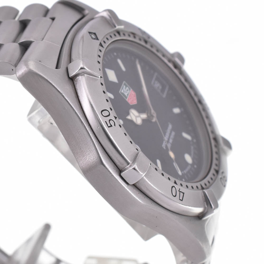TAG HEUER 2000 series 962.006 Date black Dial Quartz Men's
 Watch K#142746