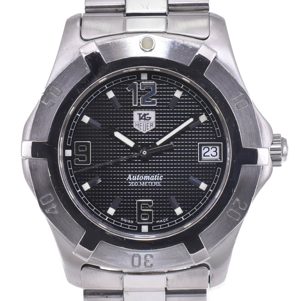 TAG HEUER 2000 Exclusive WN2111 Date black Dial Automatic Men's
 Watch K#142747
