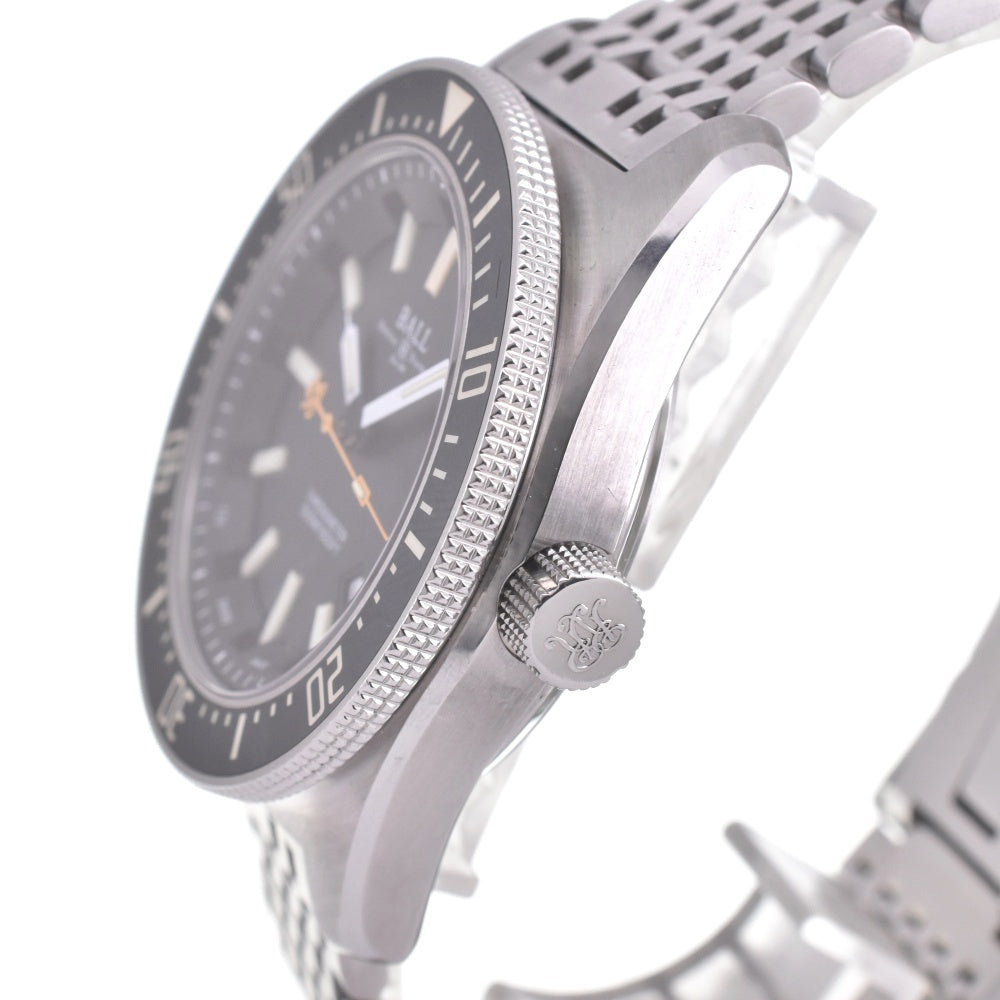 with paper BALLWATCH Engineer Master II Skin Diver II DM3108A-SCJ-BK 500m waterproof black Dial Automatic Men's
 Watch K#142750
