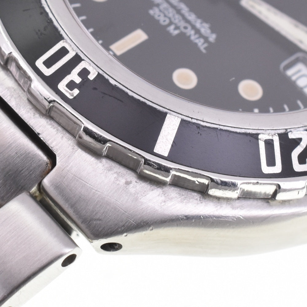 OMEGA Seamaster Professional 200M 396.1052 Date black Dial Quartz Men's
 Watch L#142755