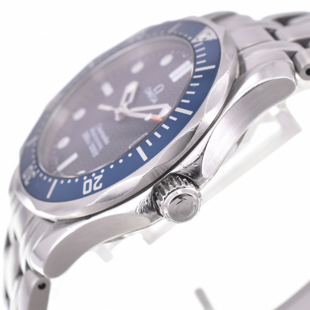 OMEGA Seamaster 300m 2561.80 Date blue Dial Quartz Boy's
 Watch L#142756
