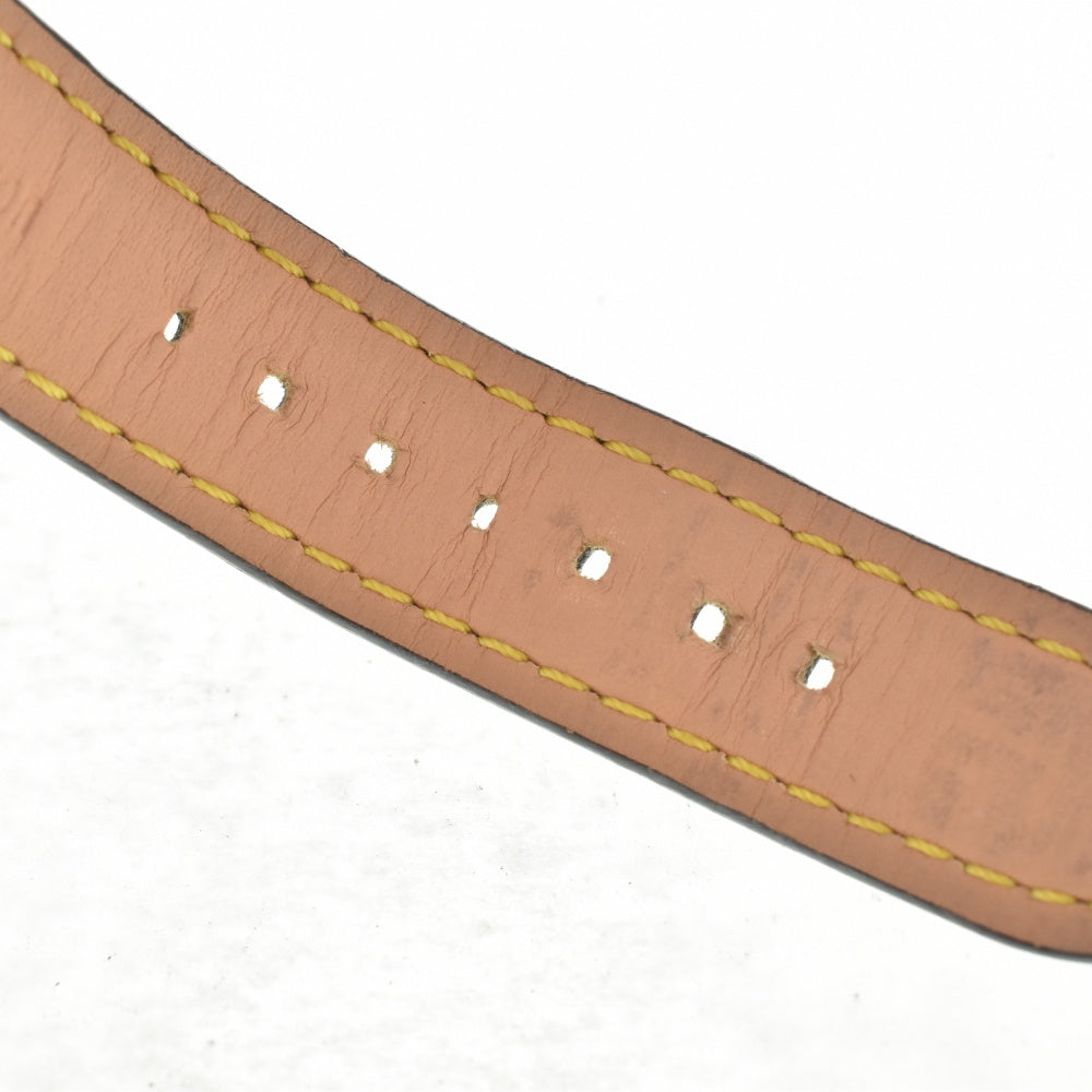 with paper LOUIS VUITTON Tambour Q1321 Chronograph Date Brown Dial Quartz Ladies
 Watch J#142757