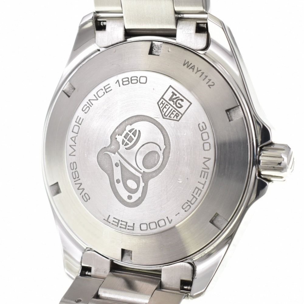 TAG HEUER Aqua Racer 300m WAY1112 Date blue Dial Quartz Men's
 Watch O#142760