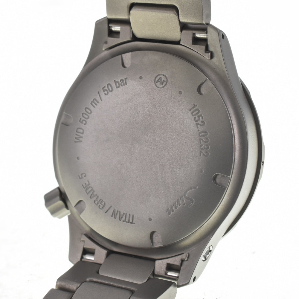 with paper Sinn T50 Diving 203.ARKTIS titanium black Dial Automatic Men's
 Watch J#142763