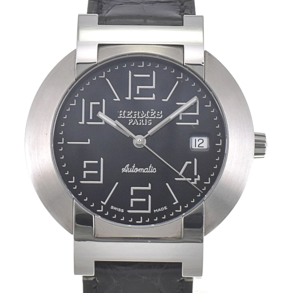 with paper HERMES Nomad NO3.810 Date black Dial Automatic Men's
 Watch J#142764