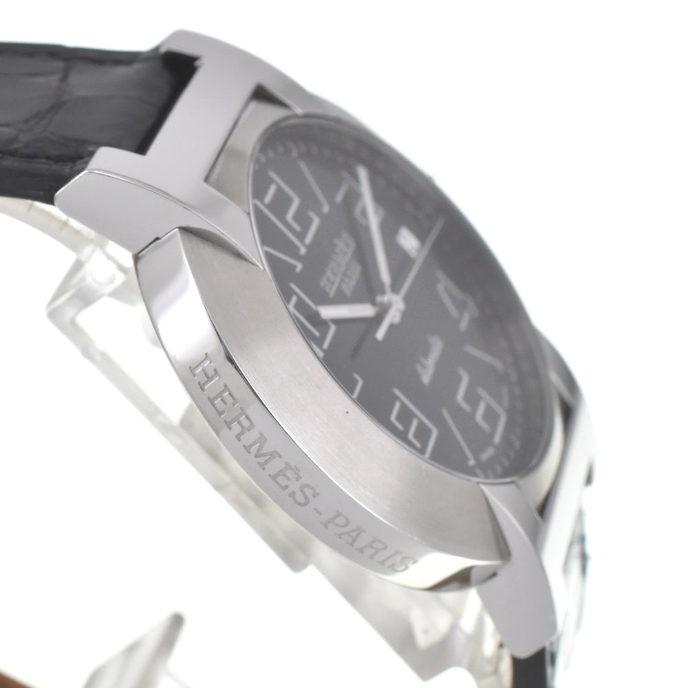 with paper HERMES Nomad NO3.810 Date black Dial Automatic Men's
 Watch J#142764