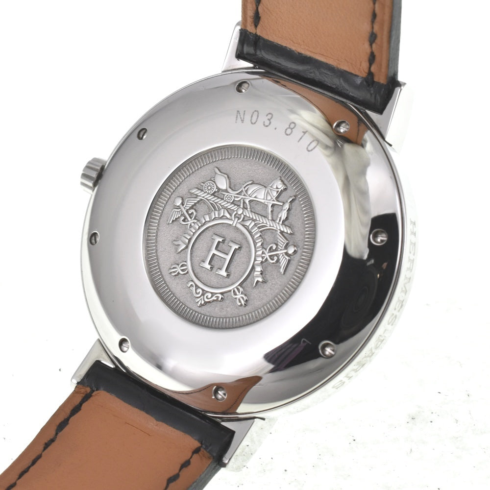 with paper HERMES Nomad NO3.810 Date black Dial Automatic Men's
 Watch J#142764