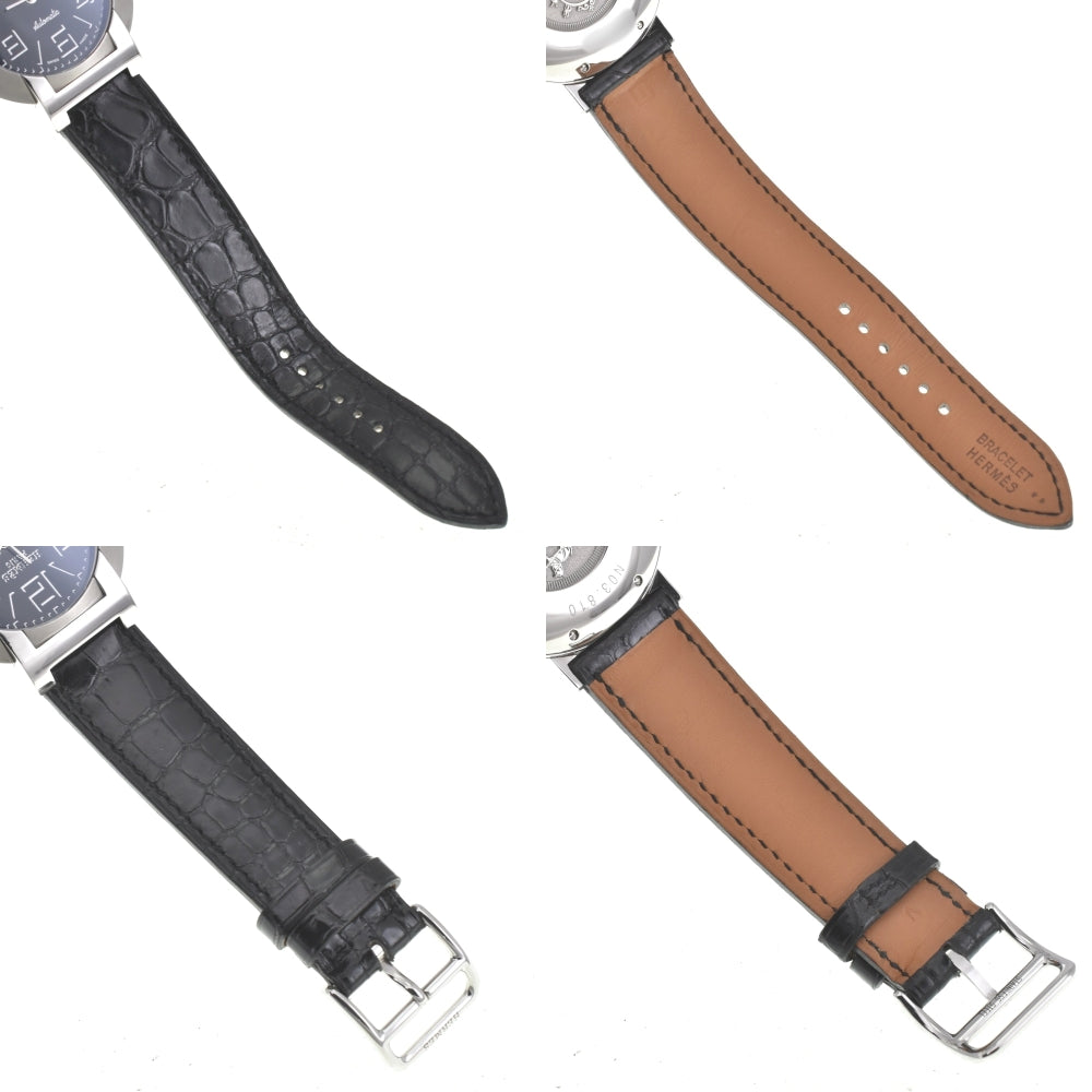with paper HERMES Nomad NO3.810 Date black Dial Automatic Men's
 Watch J#142764