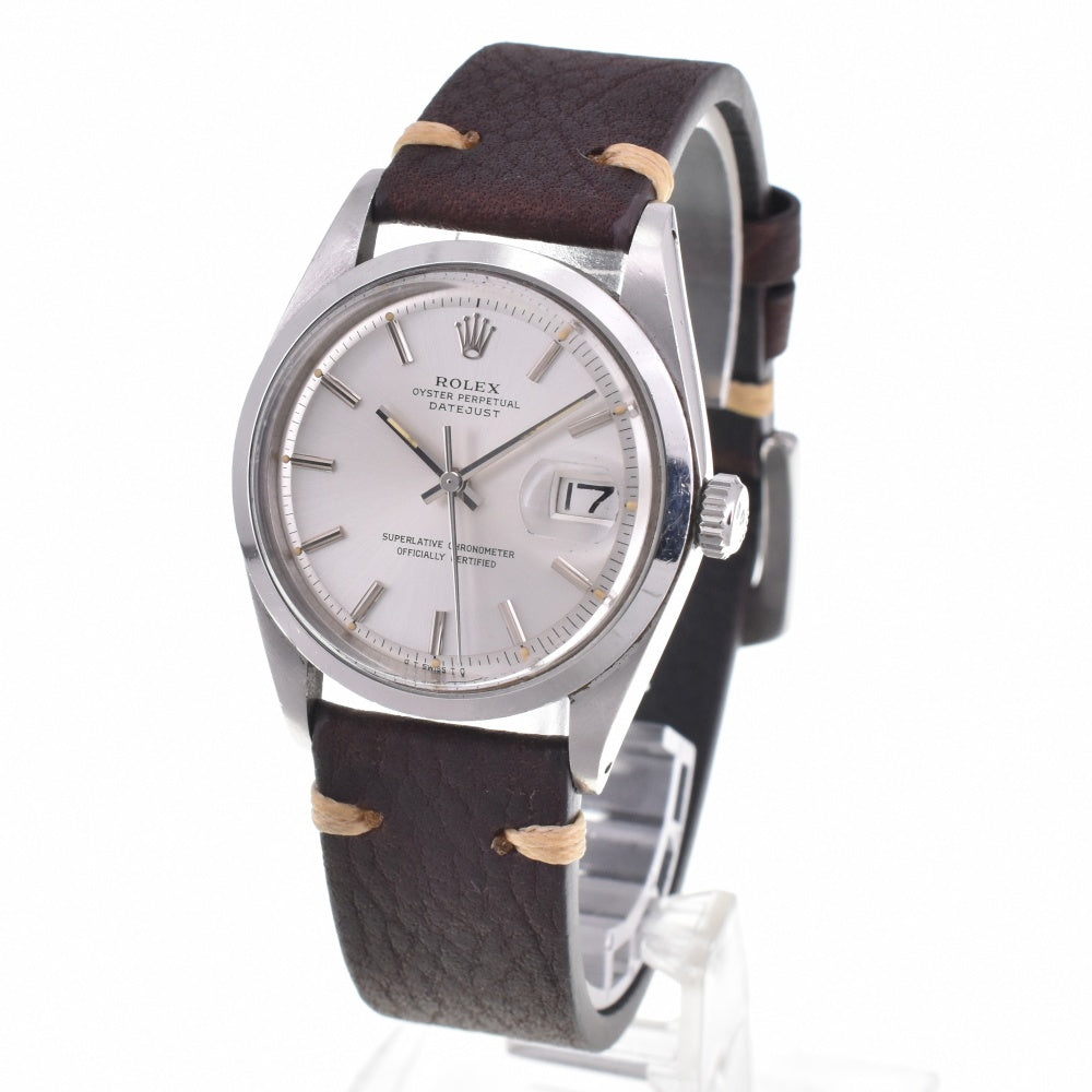ROLEX Oyster Perpetual DATEJUST 1600 Cal.1570 Silver Dial Automatic Men's
 Watch M#142771