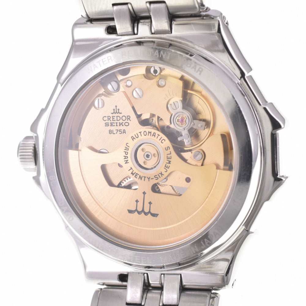SEIKO CREDOR Pacificique GCBR991/8L75-0A40 Date Silver Dial Automatic Men's
 Watch L#142781