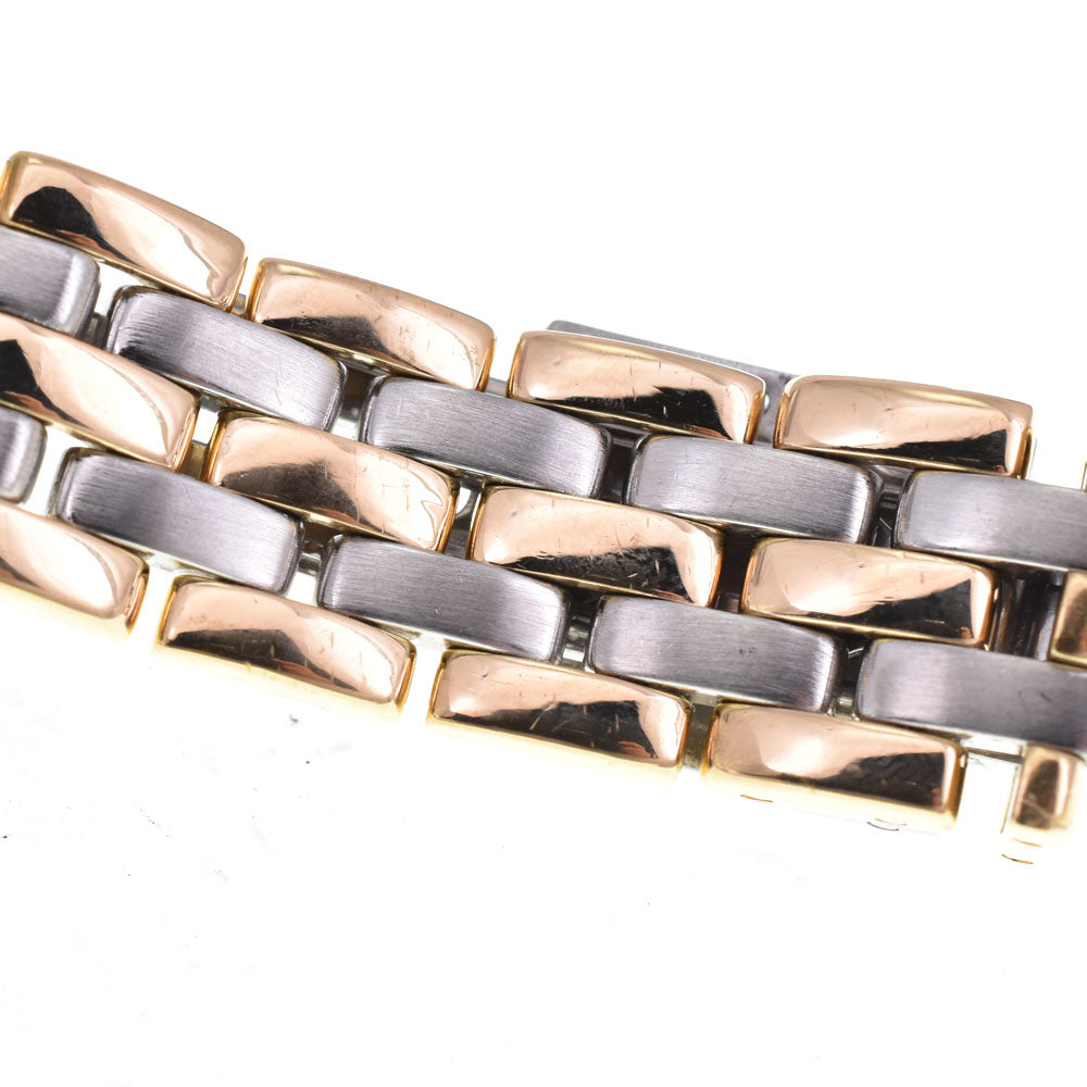 CARTIER PANTHERE LM 3 LOW Date Stainless Steel / YG Ivory Dial Quartz Men's
 Watch P#142782