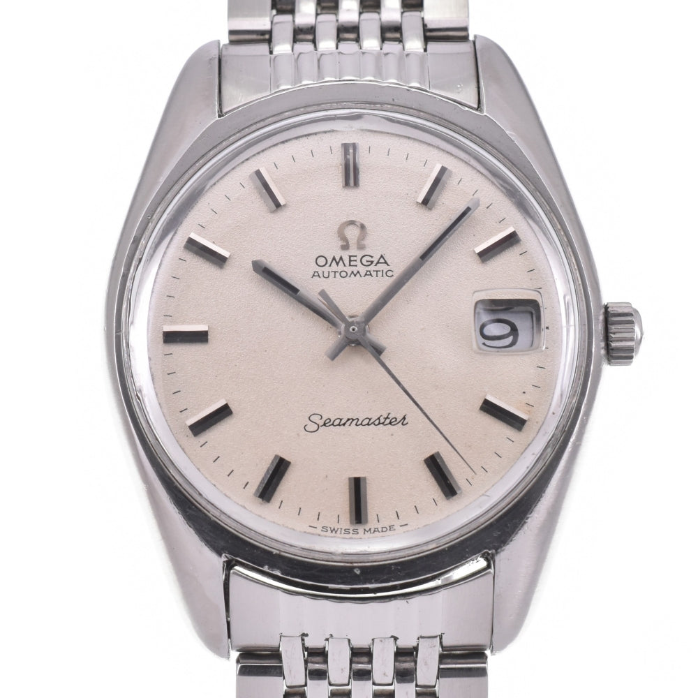 OMEGA Seamaster 166.067 vintage Cal.565 Date Silver Dial Automatic Men's
 Watch M#142788