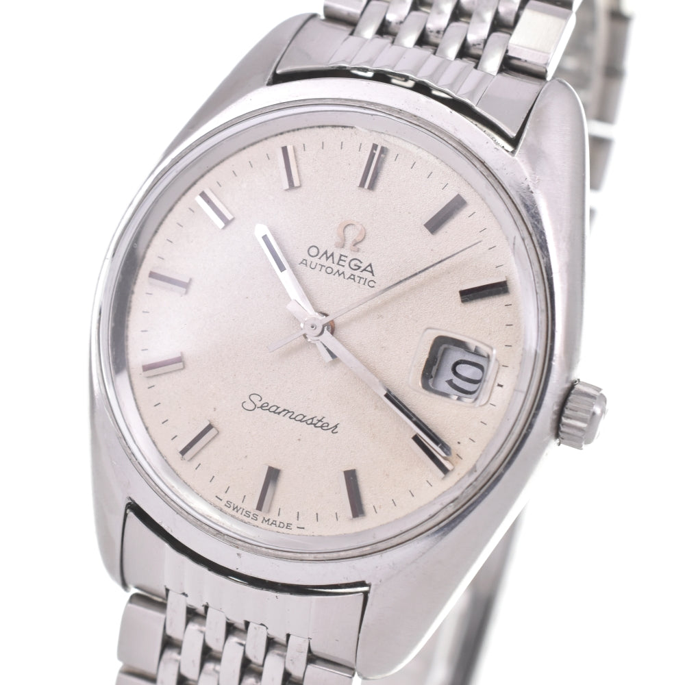 OMEGA Seamaster 166.067 vintage Cal.565 Date Silver Dial Automatic Men's
 Watch M#142788